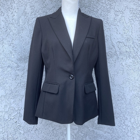 Metaphor Womens Size 6 Suit Jacket Blazer One Button Closure - Picture 2 of 9